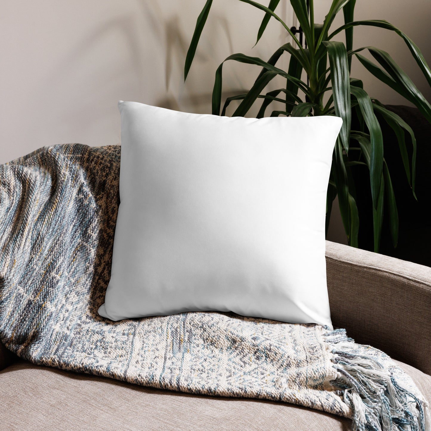 Small Town Christmas Basic Pillow