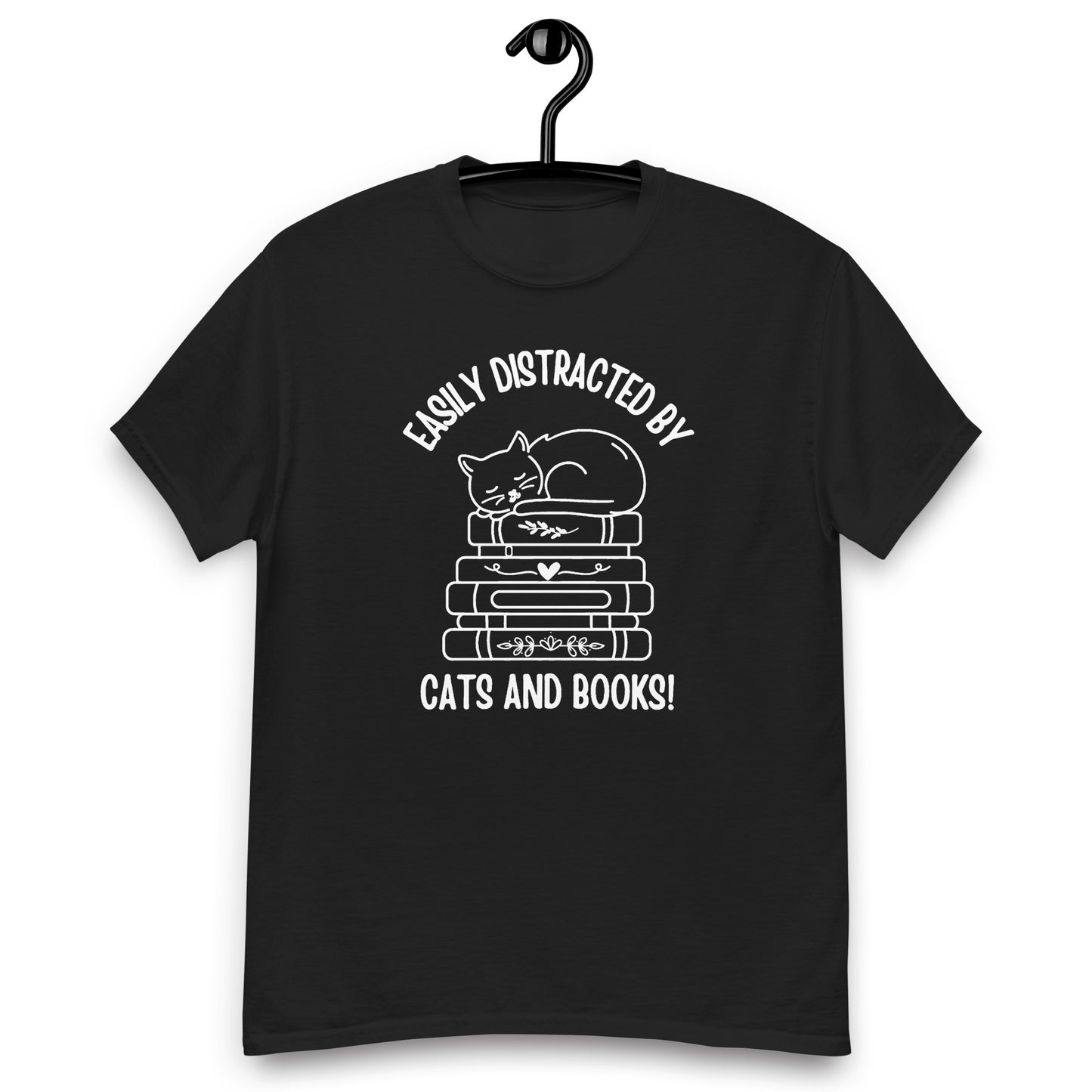 Pet Cat & Book Lover Unisex classic tee