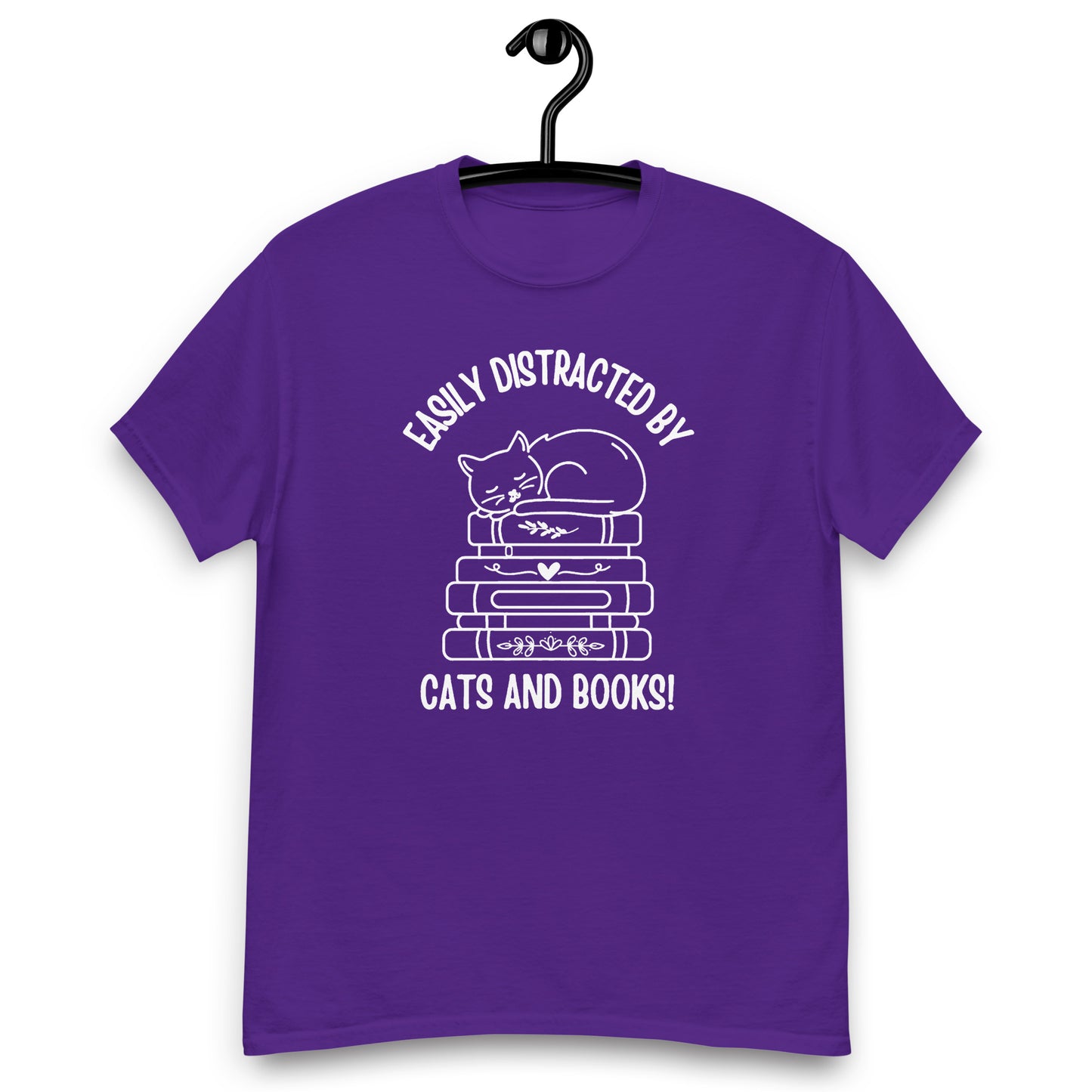 Pet Cat & Book Lover Unisex classic tee