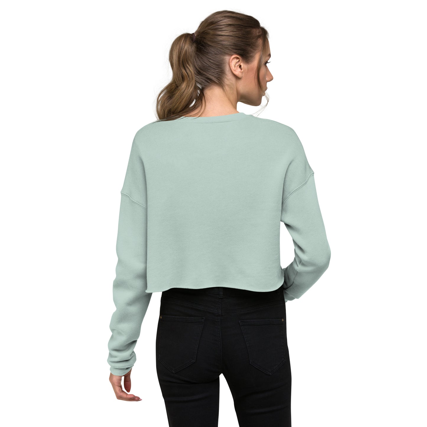 Small Town Christmas Crop Sweatshirt