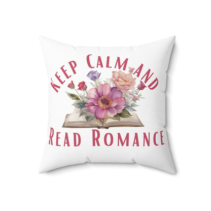 Keep Calm Spun Polyester Square Pillow