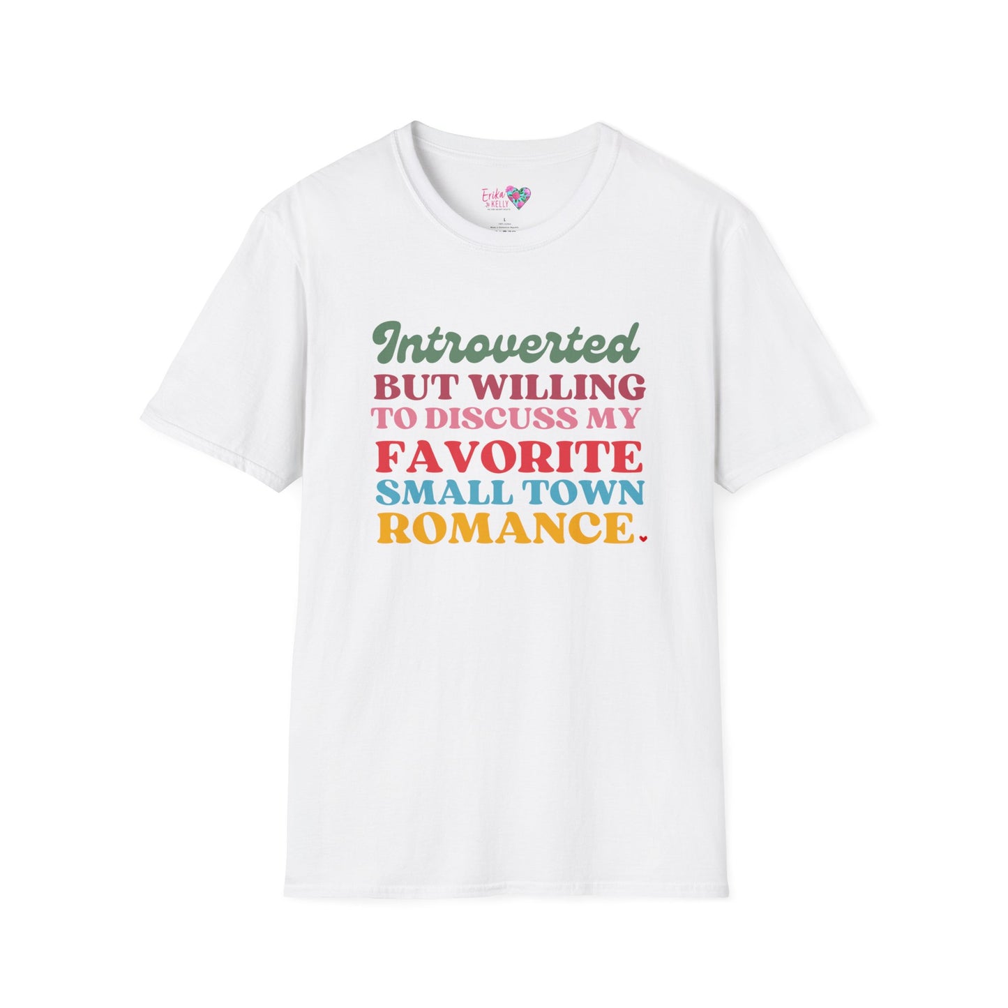 Book Loving Introvert Softstyle T-Shirt