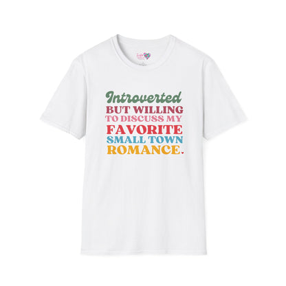 Book Loving Introvert Softstyle T-Shirt