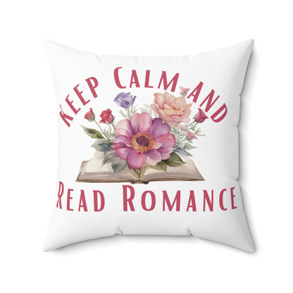 Keep Calm Spun Polyester Square Pillow