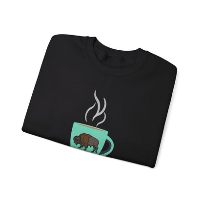 Steamy Coffee & Books Crewneck Sweatshirt