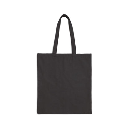 Hot Tea & Books Cotton Canvas Tote Bag