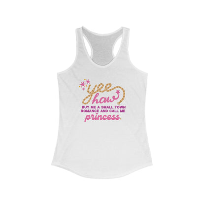 Yee Haw Princess Racerback Tank