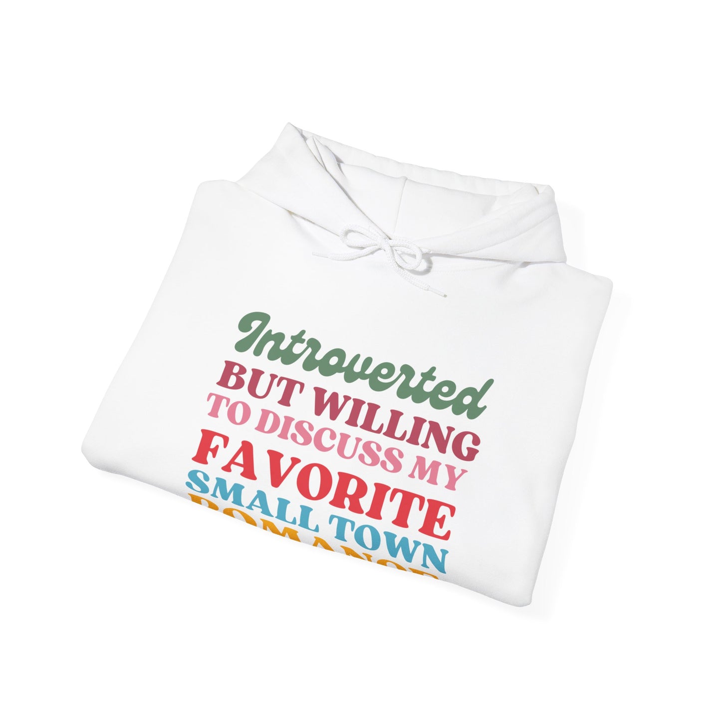 Book Loving Introvert Hooded Sweatshirt