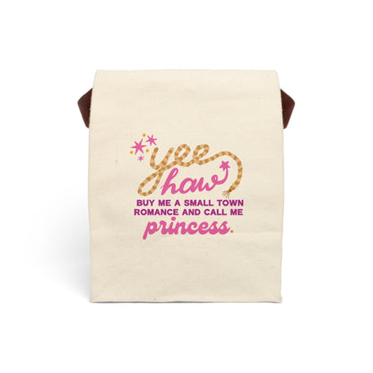 Yee Haw Princess Canvas Lunch Bag