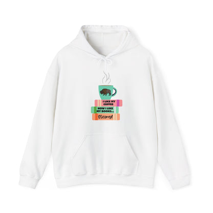 Steamy Coffee & Books Hooded Sweatshirt