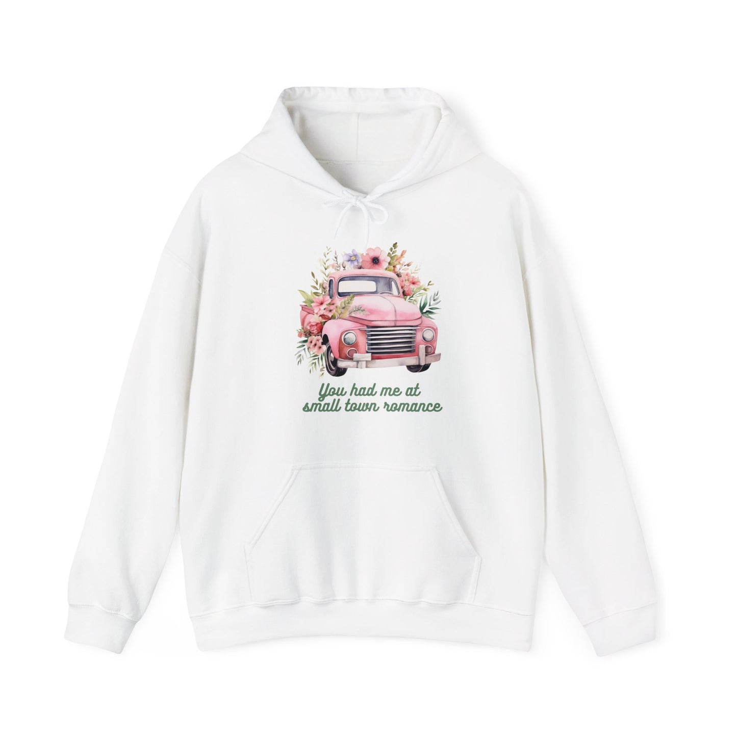 Small Town Romance Hooded Sweatshirt