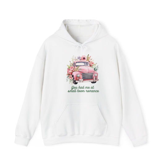 Small Town Romance Hooded Sweatshirt