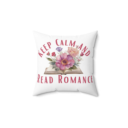 Keep Calm Spun Polyester Square Pillow