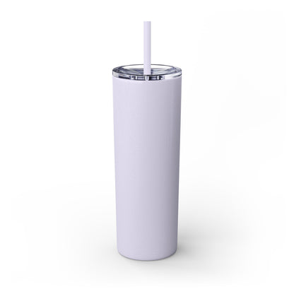 Ghosting You for My TBR Skinny Tumbler with Straw, 20oz