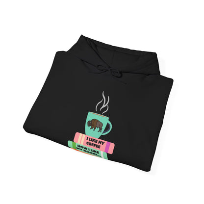 Steamy Coffee & Books Hooded Sweatshirt