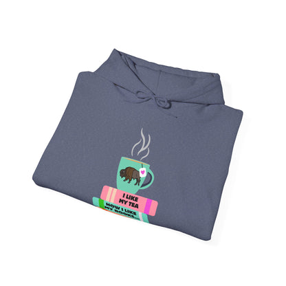 Hot Tea & Books Hooded Sweatshirt