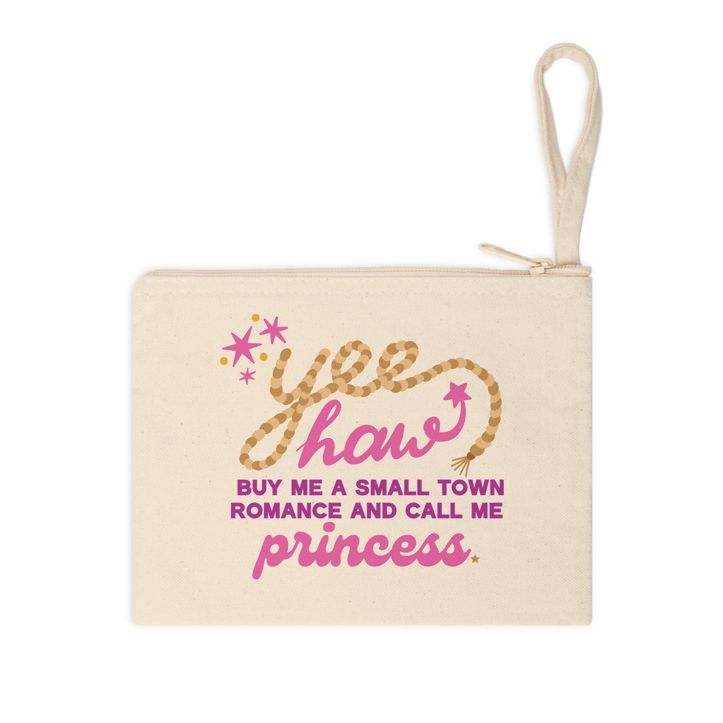 Yee Haw Princess Accessory Zipper Pouch