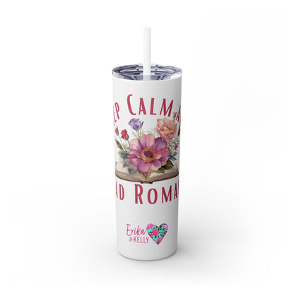 Keep Calm Tumbler with Straw, 20oz