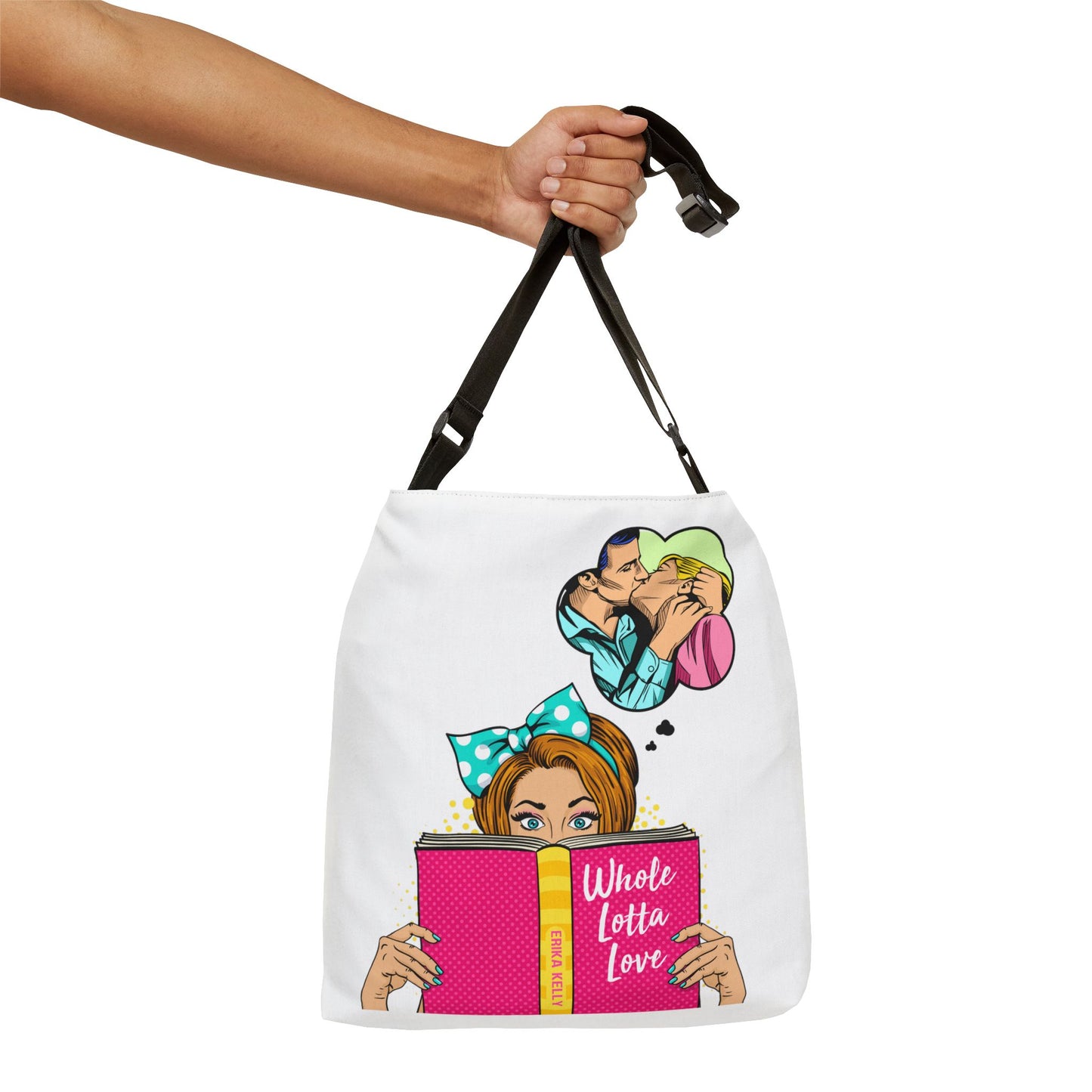 Romance Comic Adjustable Tote Bag