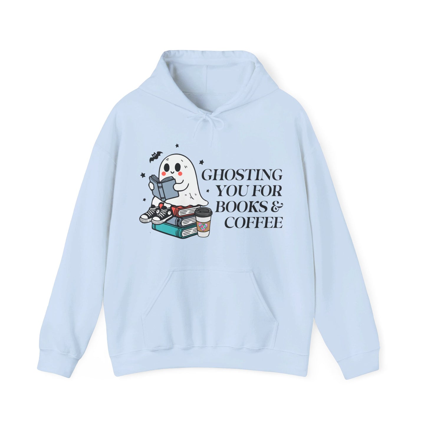 Ghosting You for Books & Coffee Unisex Heavy Blend™ Hooded Sweatshirt