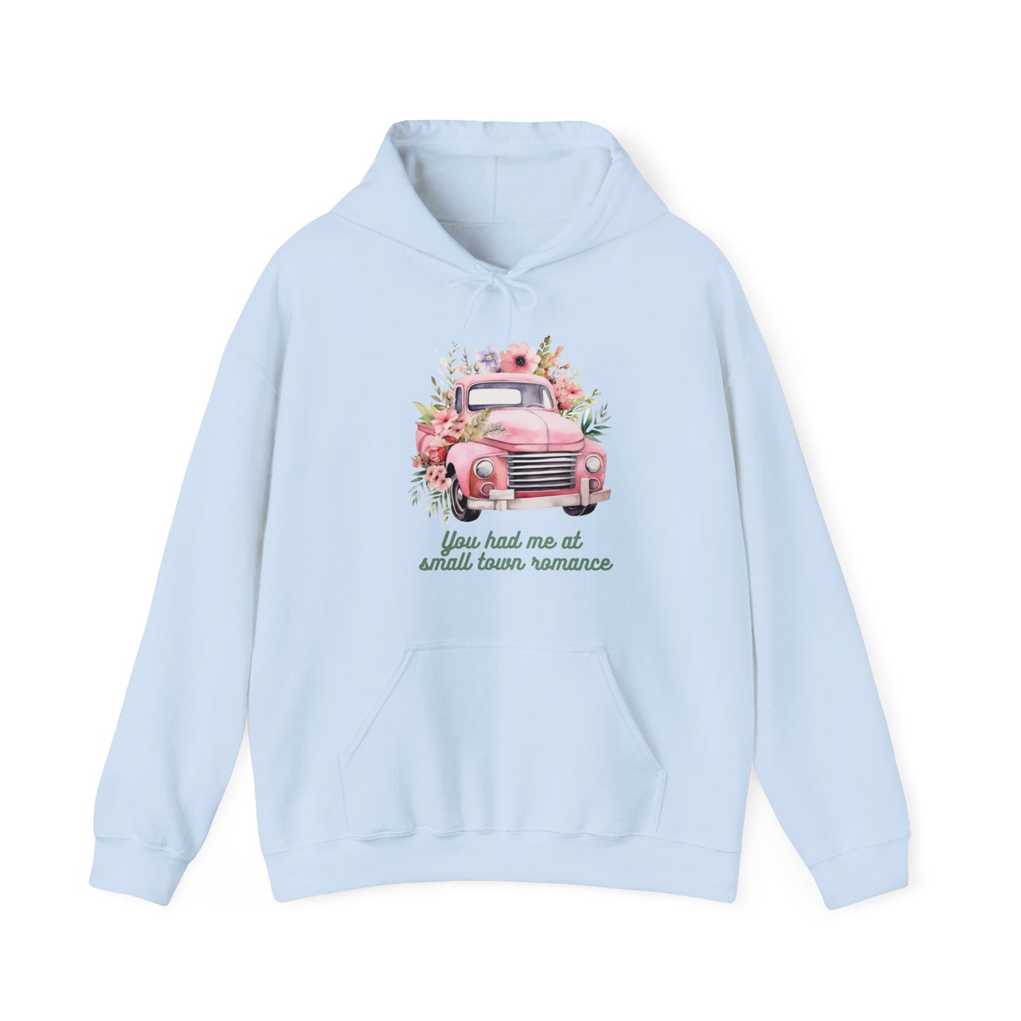 Small Town Romance Hooded Sweatshirt