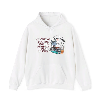 Ghosting You for Pumpkin Spice Lattes Unisex Heavy Blend™ Hooded Sweatshirt