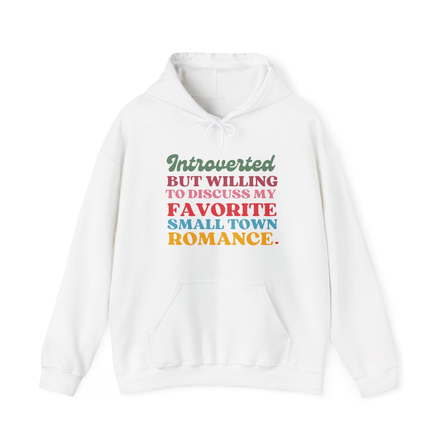 Book Loving Introvert Hooded Sweatshirt