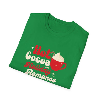 Hot Cocoa and Books Unisex Softstyle T-Shirt