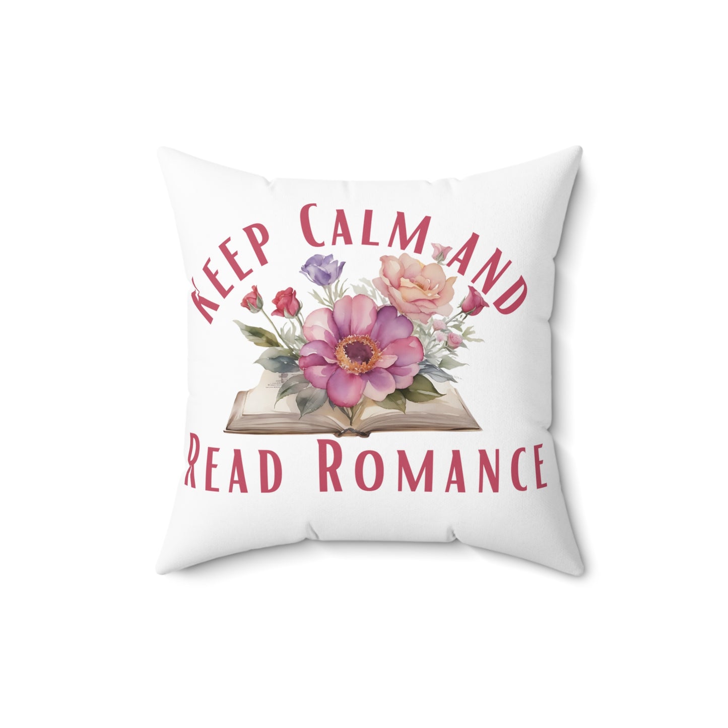 Keep Calm Spun Polyester Square Pillow