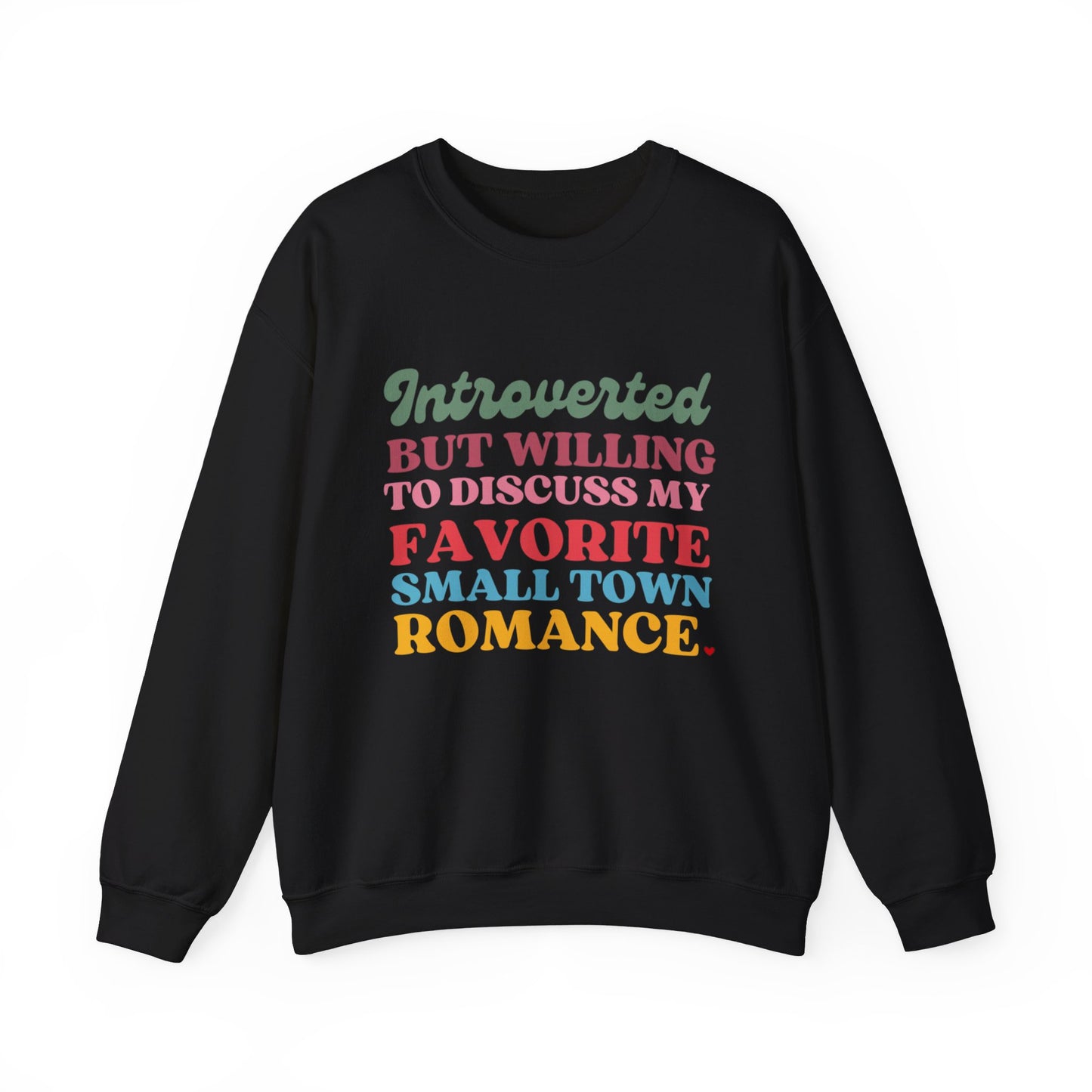 Book Loving Introvert Crewneck Sweatshirt