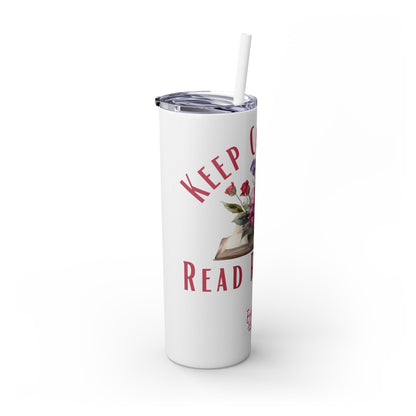 Keep Calm Tumbler with Straw, 20oz