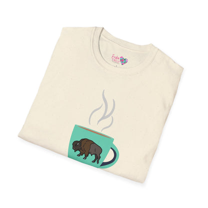 Steamy Coffee & Books Softstyle T-Shirt