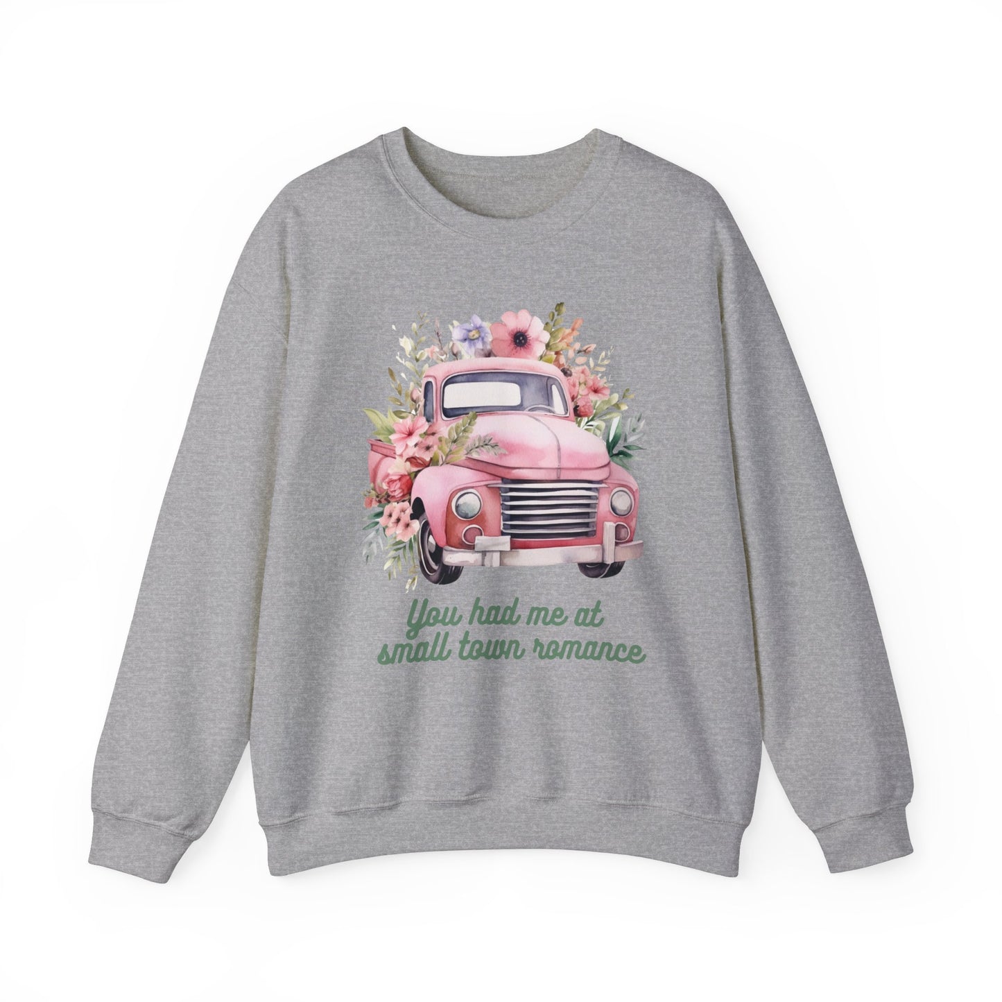 Small Town Romance Crewneck Sweatshirt