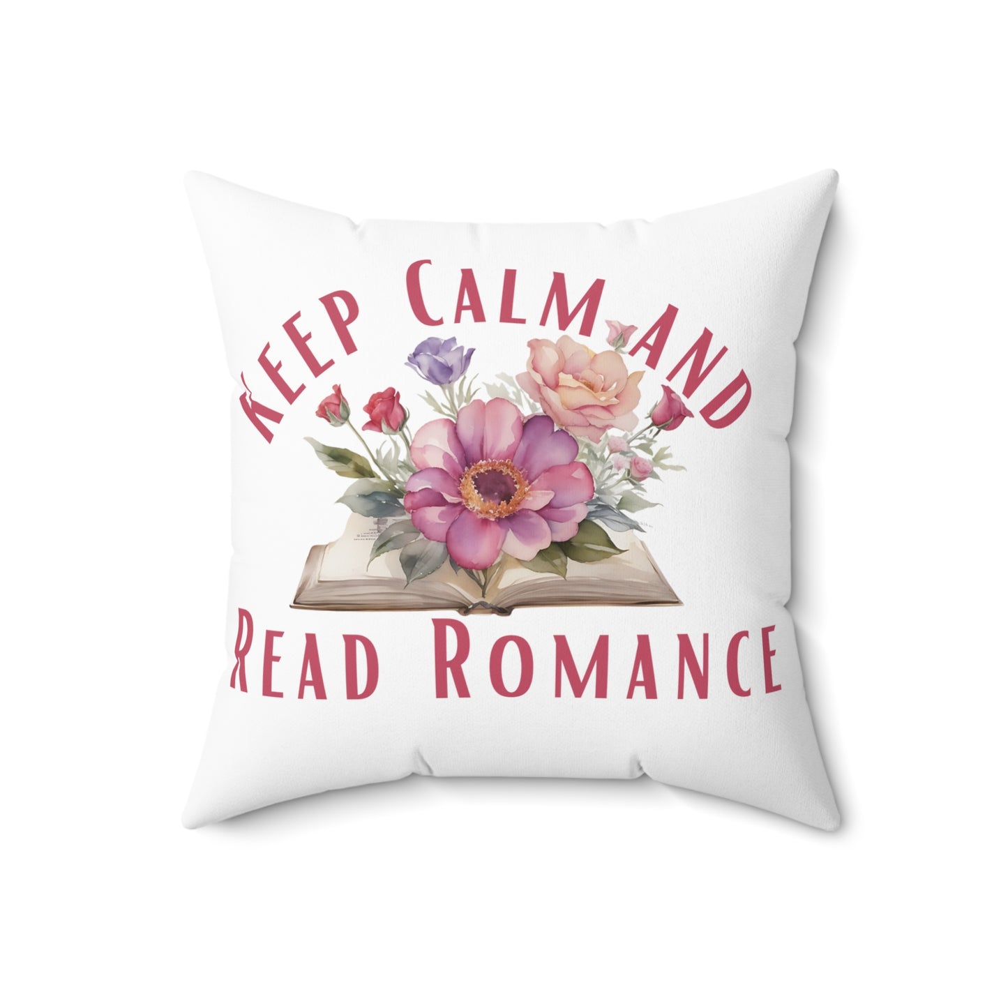 Keep Calm Spun Polyester Square Pillow