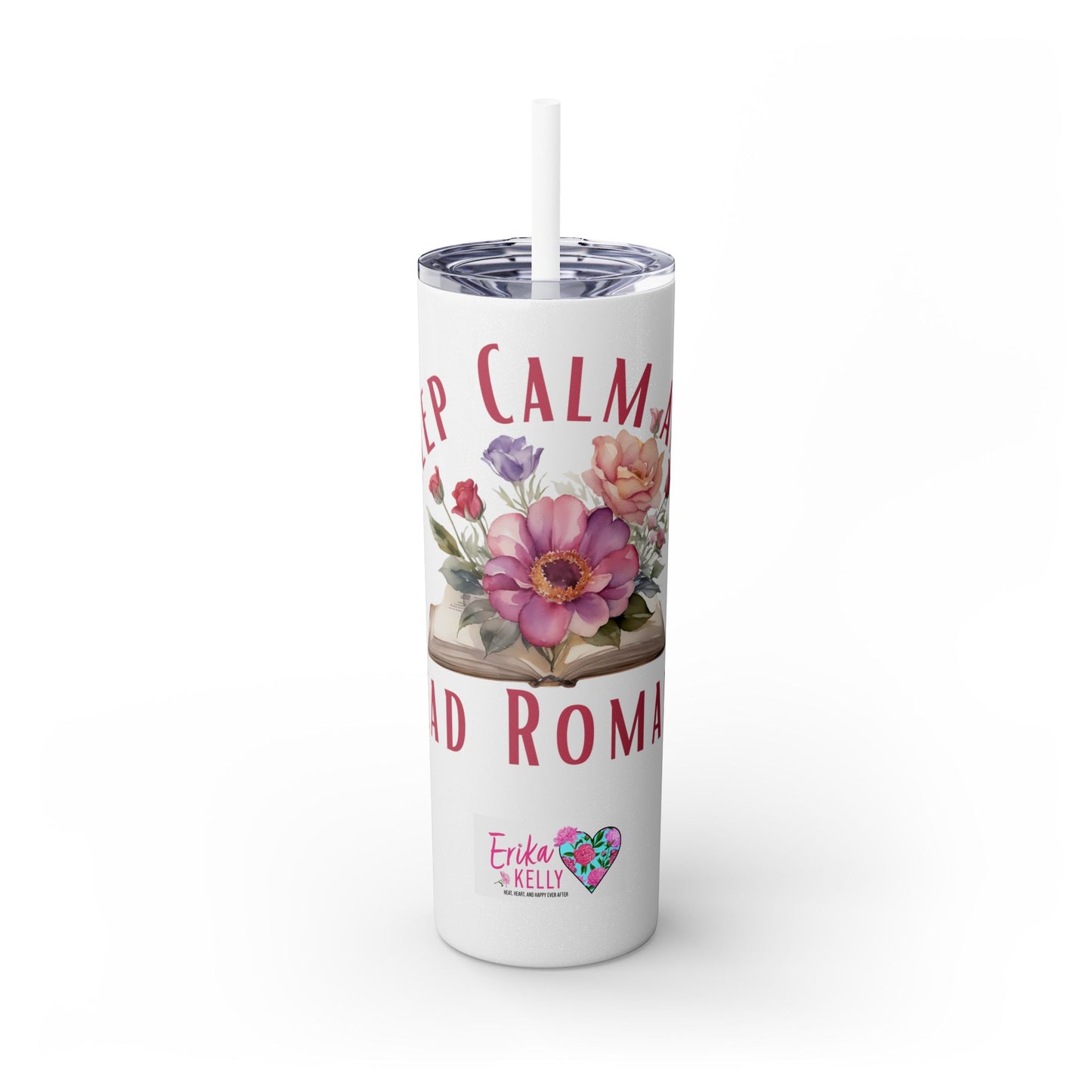 Keep Calm Tumbler with Straw, 20oz