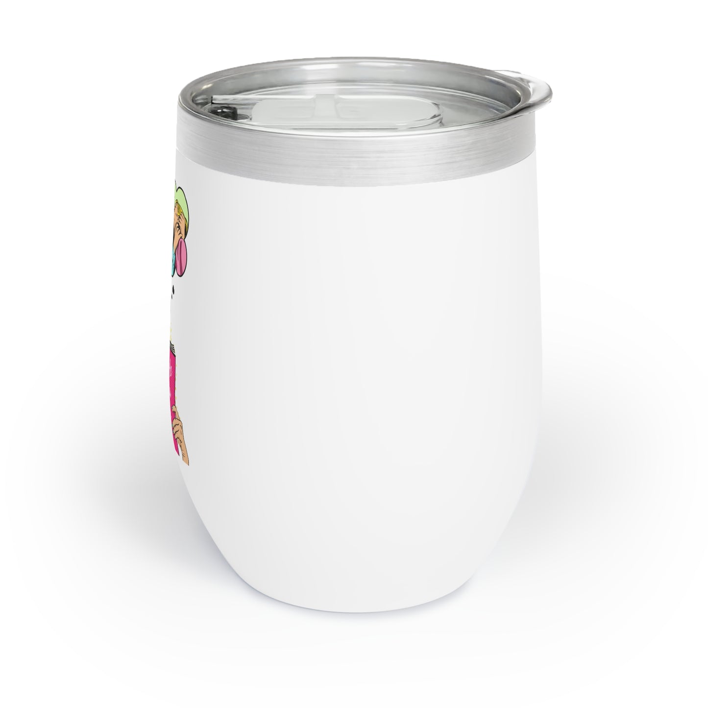 Romance Comic Chill Wine Tumbler