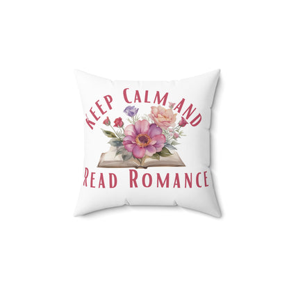 Keep Calm Spun Polyester Square Pillow