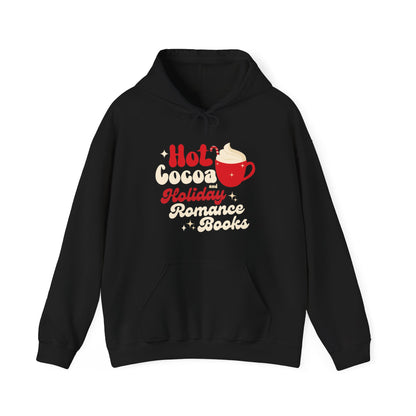 Hot Cocoa and Books Unisex Heavy Blend™ Hooded Sweatshirt