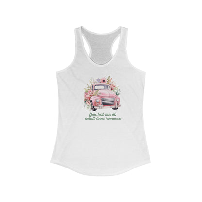 Small Town Romance Racerback Tank