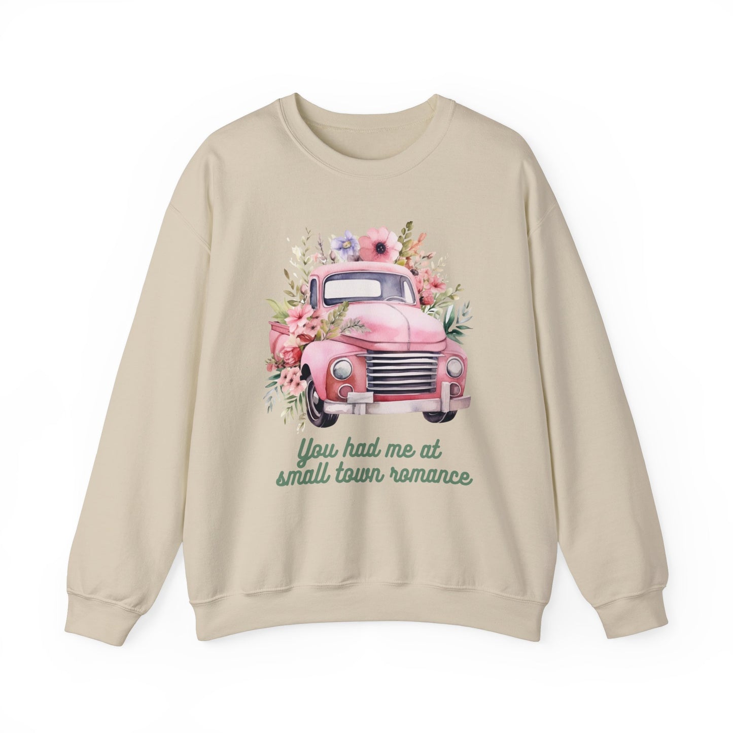 Small Town Romance Crewneck Sweatshirt