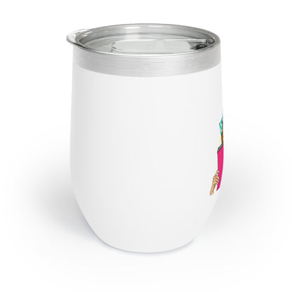 Romance Comic Chill Wine Tumbler