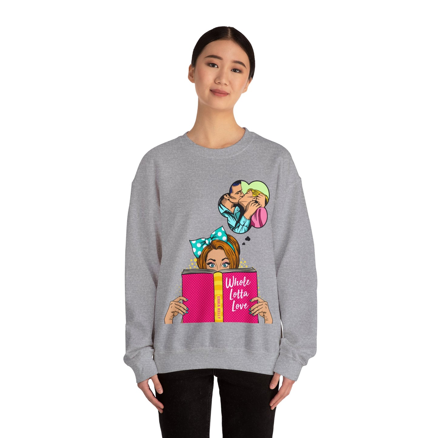 Romance Comic Crewneck Sweatshirt