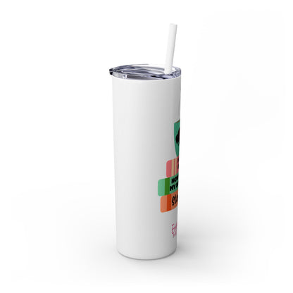 Steamy Coffee & Books Tumbler with Straw, 20oz