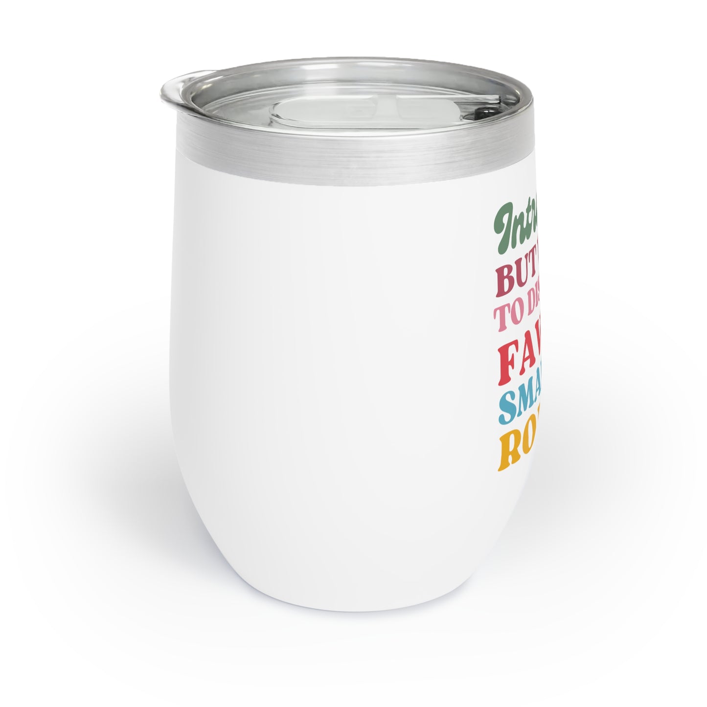 Book Loving Introvert Chill Wine Tumbler