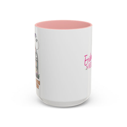 Ghosting You for my TBR Accent Coffee Mug (15oz)