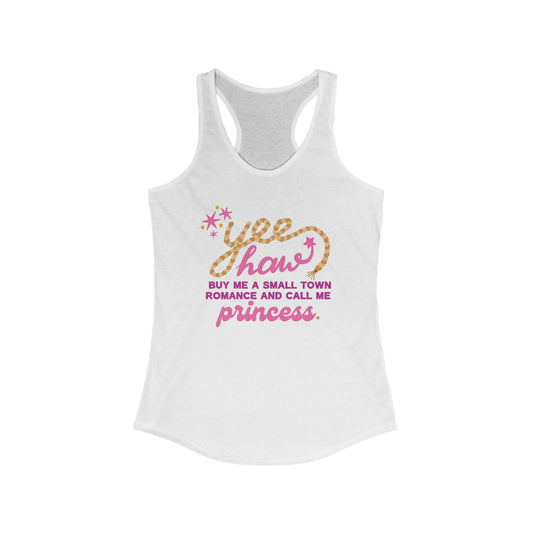 Yee Haw Princess Racerback Tank