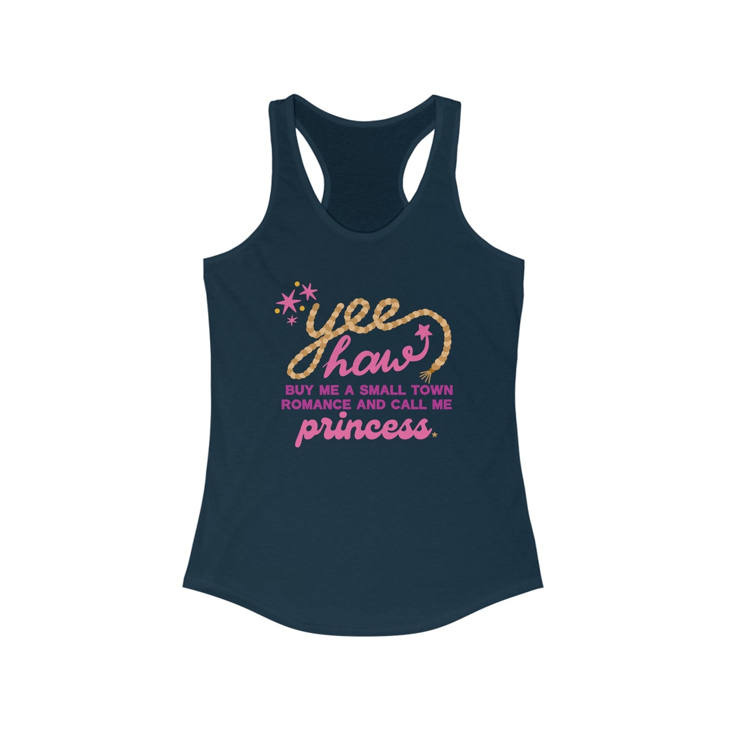 Yee Haw Princess Racerback Tank