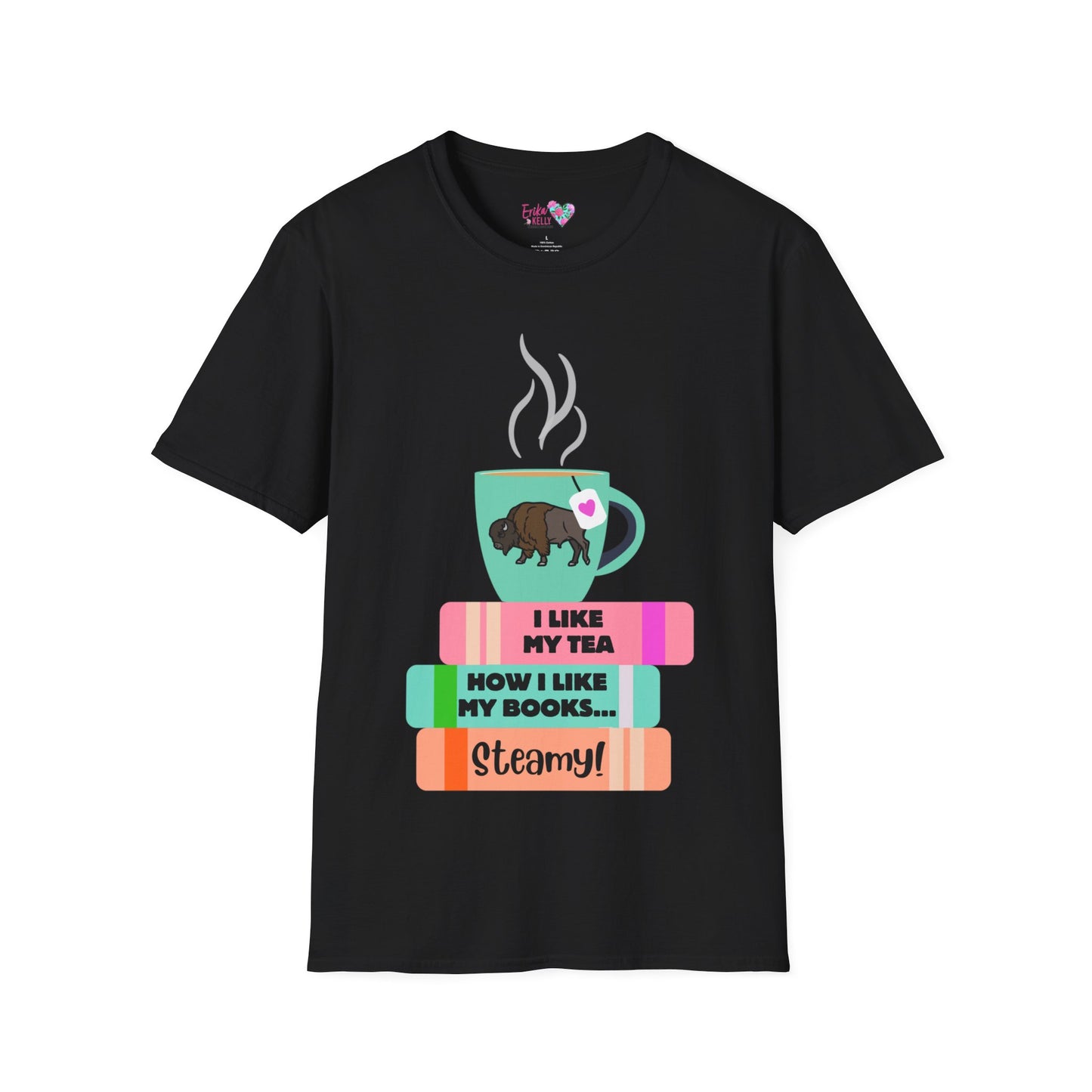 Hot Tea & Books Softstyle T-Shirt