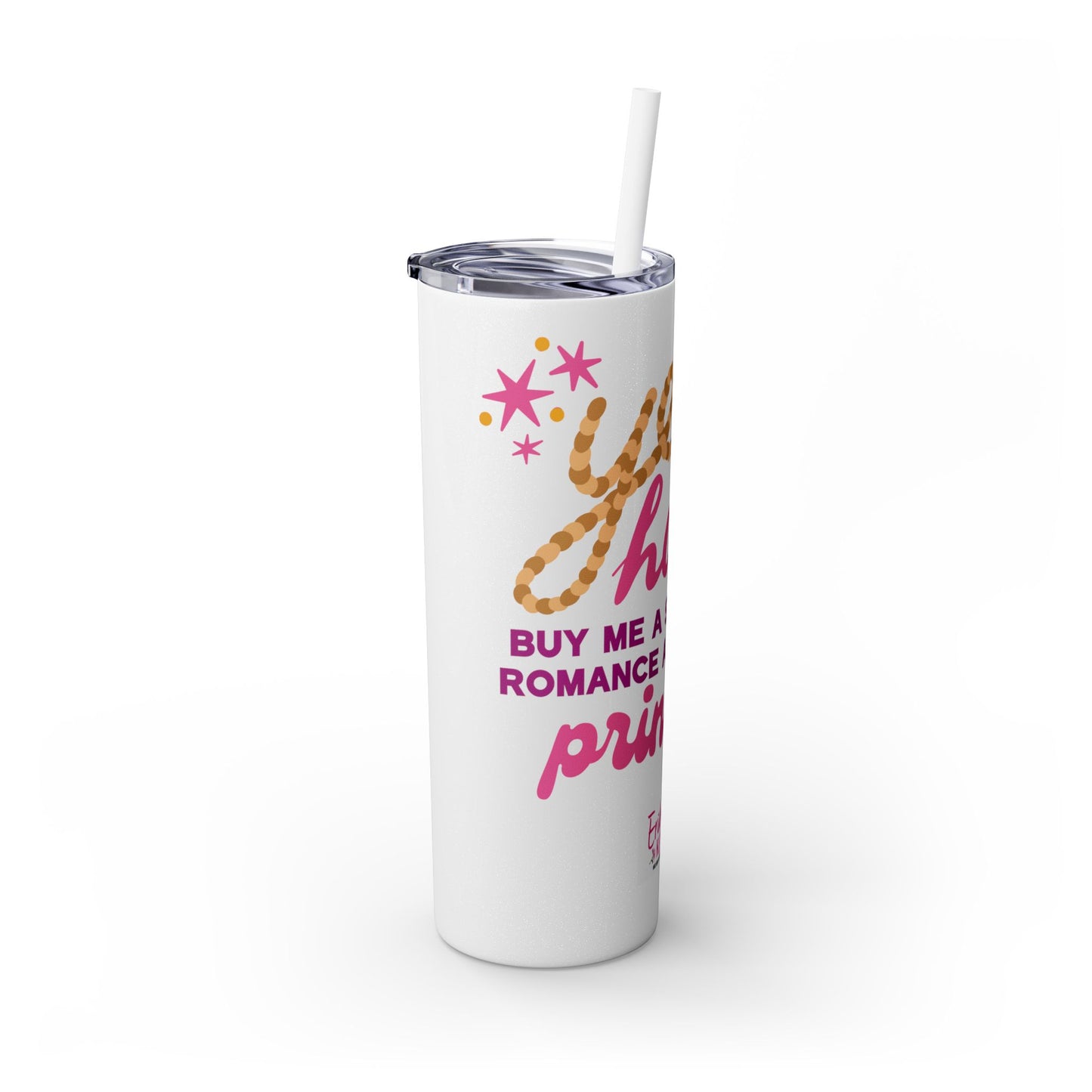 Yee Haw Princess Tumbler with Straw, 20oz