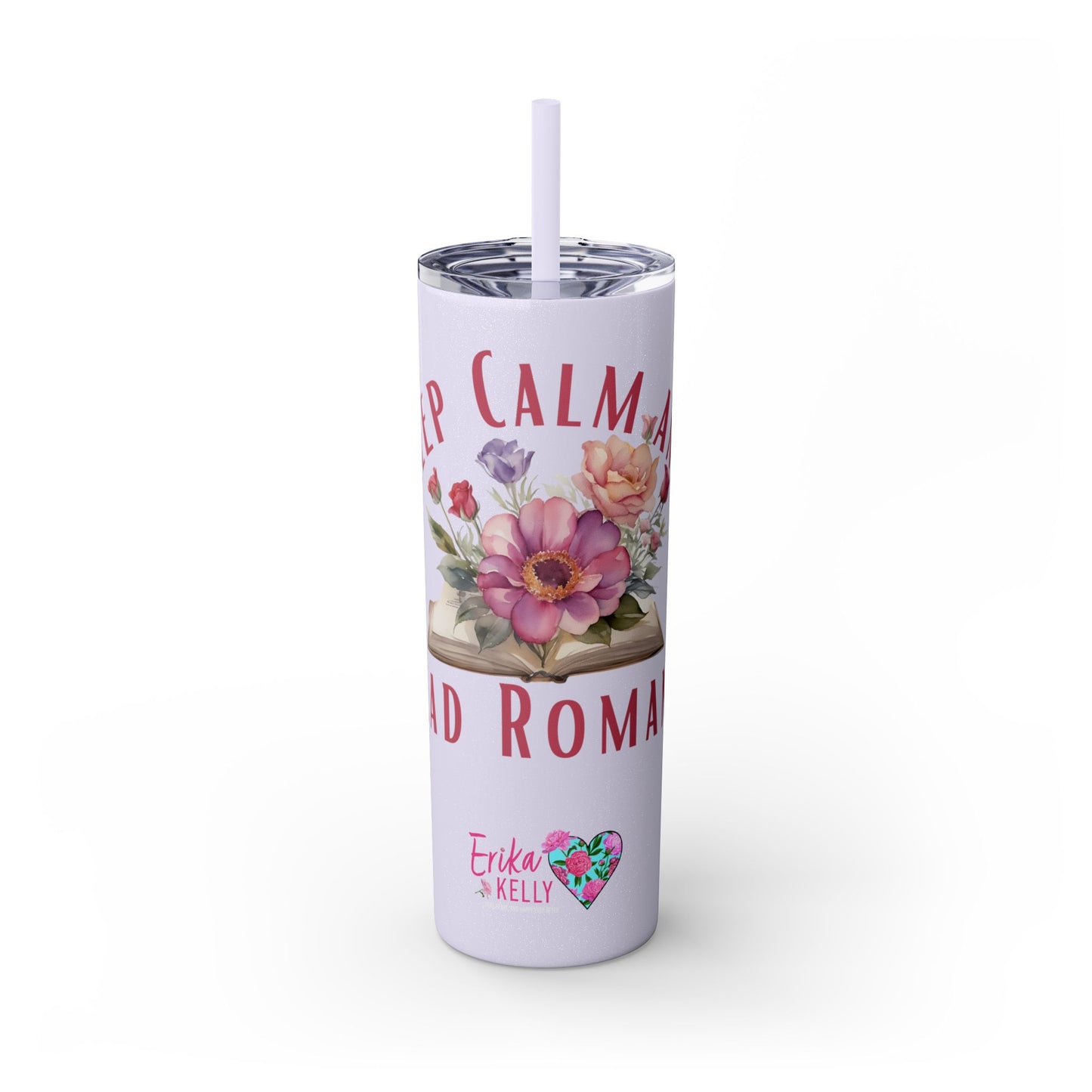 Keep Calm Tumbler with Straw, 20oz